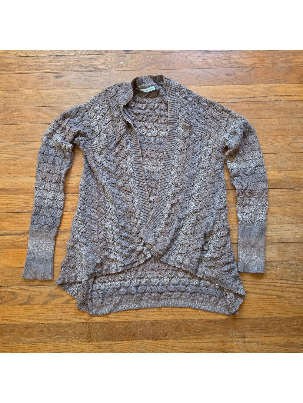 Maurices knit earth toned cardigan